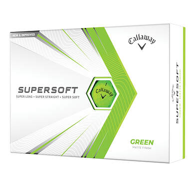 Callaway Supersoft 21 Matte Green Golf Balls
